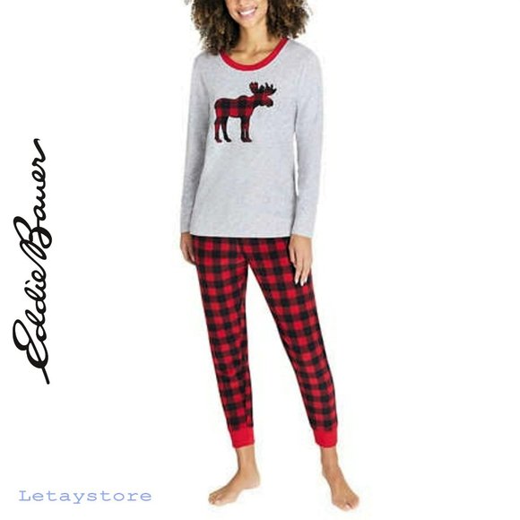 Eddie Bauer Intimates & Sleepwear Nwt Eddie Bauer 2pc Holiday Ultra